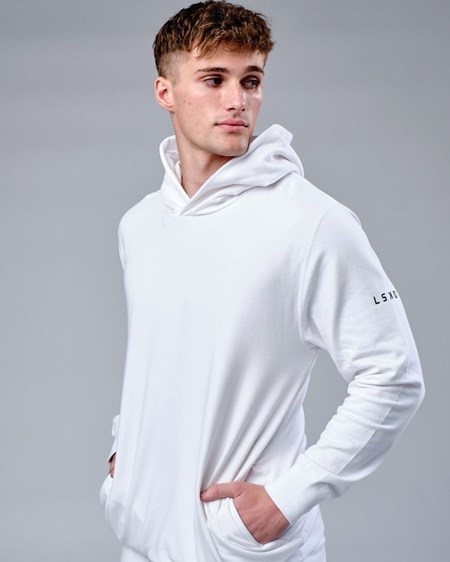 White LSKD Rival FLXFleece Training Fit Hoodie | PN0637482