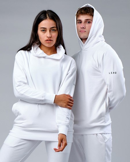 White LSKD Rival FLXFleece Training Fit Hoodie | RJ7463015