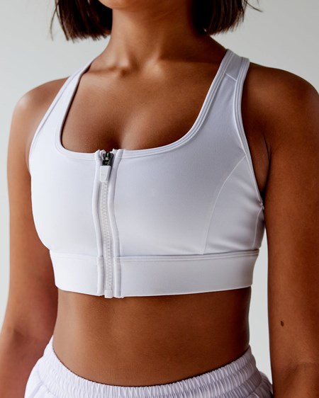 White LSKD Sprint Sports Bra | MD5307264